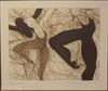 Group of 7 color lithographs.